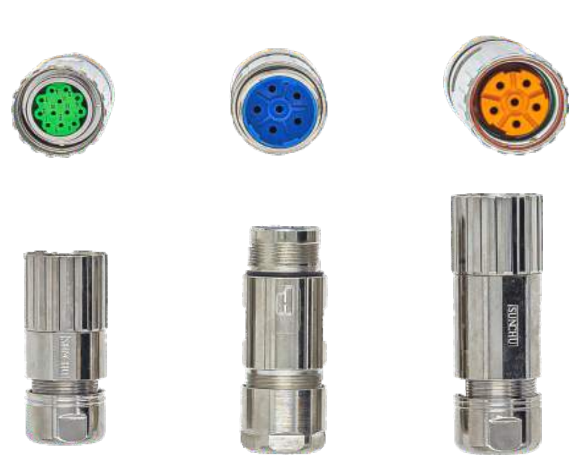 Industrial Circular Connectors from the product brochure